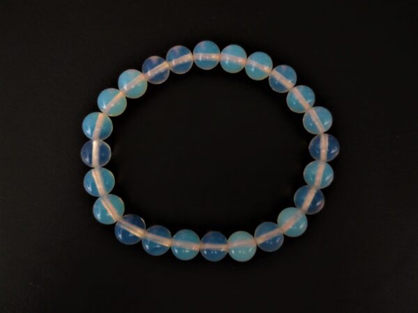 0,8cm steen armband Opalite