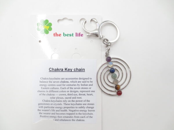 7 Chakra sleutelhanger B