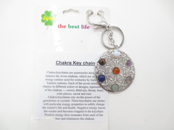 7 Chakra sleutelhanger C