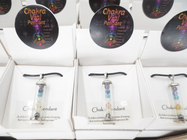 7 Chakra Vial Pendant ketting - groothandel