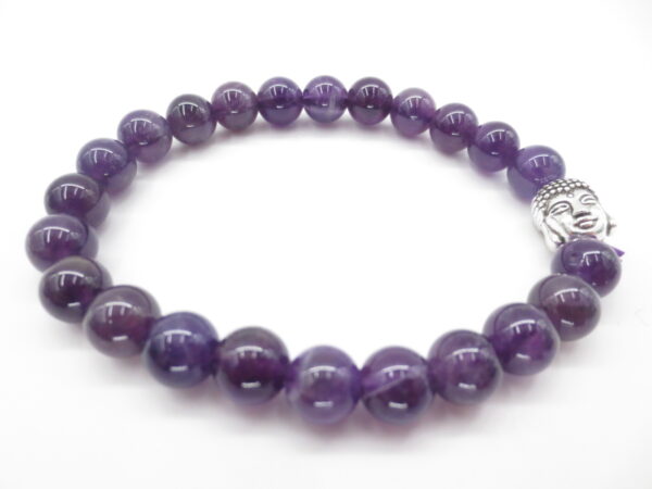 8mm armband Amethyst Boeddha zonder doos