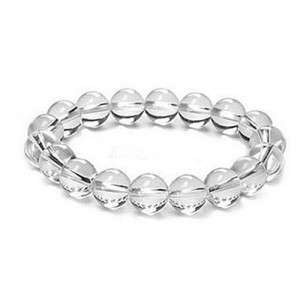 8mm armband Rock Crystal met cadeau doos