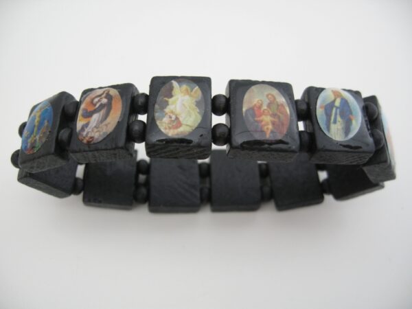 Armband Heiligen 12 stuks (Zwart)