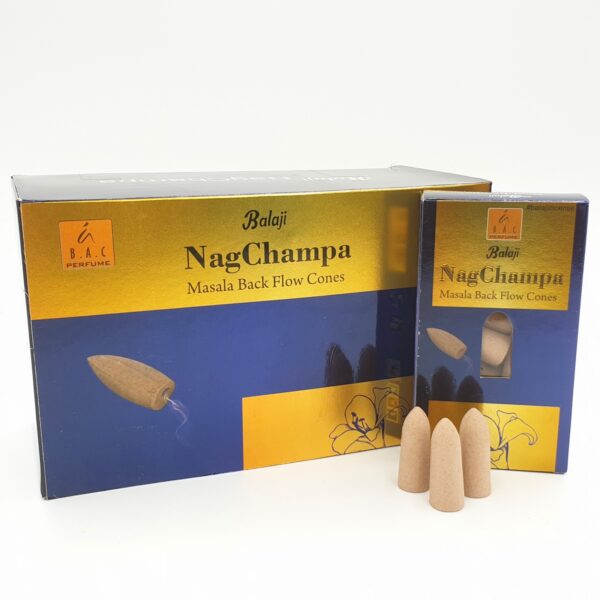 Balaji - Malasa Backflow Cones - Nag Champa