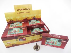 Bharath Darshan Amber - Wierookkegeltjes