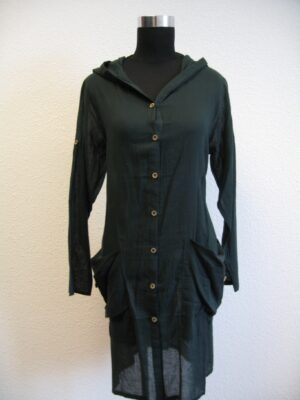 Blouse met capuchon