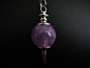 Chakra pendel hanger bol Amethyst