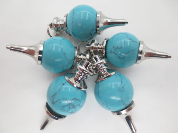 Edelsteen Bal Pendant Groothandel - Turquoise