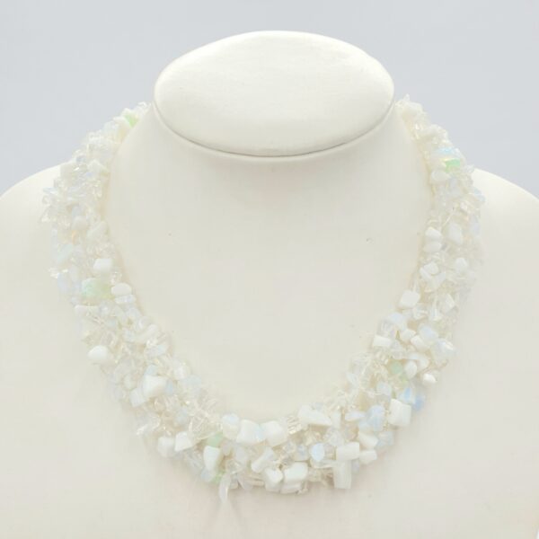 Groothandel - Brede steenketting Opalite