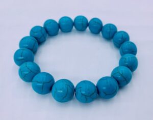 Groothandel Edelsteen Armband - 12 mm Armband Turquoise