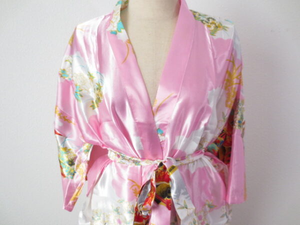 Japanse kimono Lang licht roze