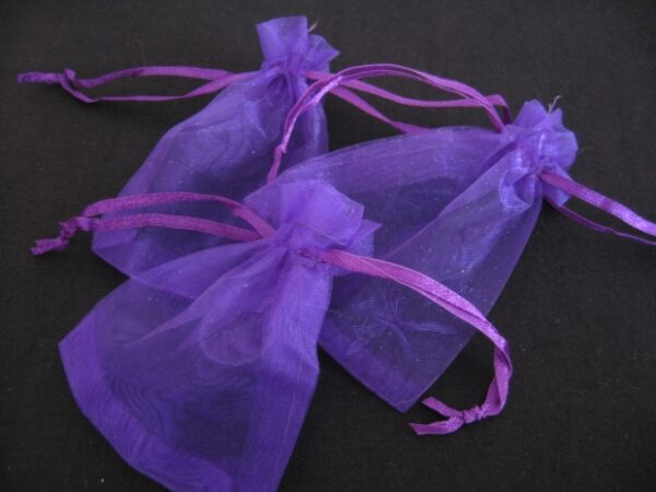 Organza Zakjes Paars 20 x 30cm