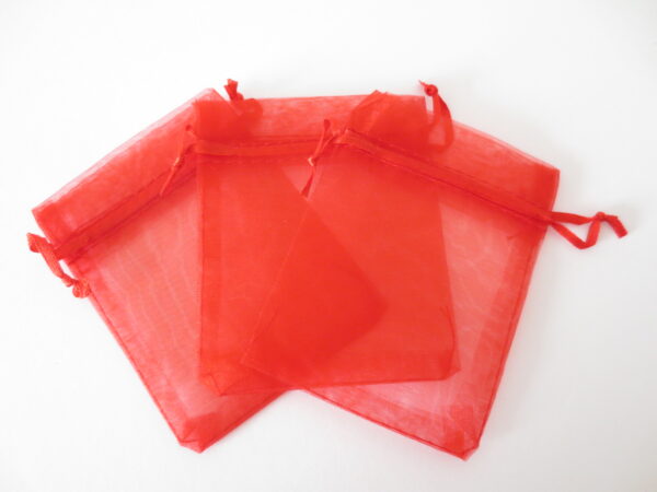 Organza Zakjes Rood 20 x 30cm