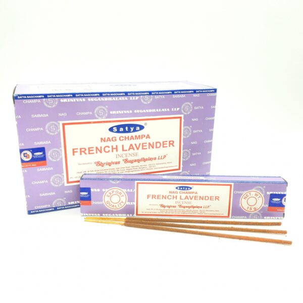 Satya Nag Champa French Lavender Wierookstokjes