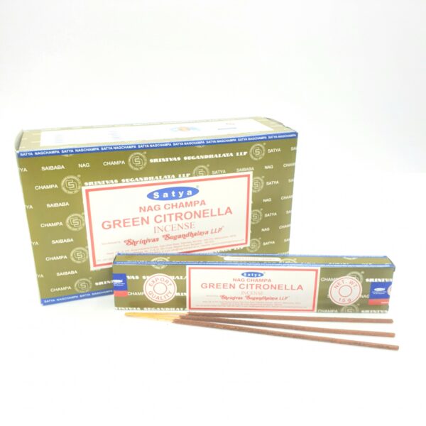 Satya Nag Champa Green Citronella Wierookstokjes