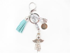 Success Angel sleutelhanger turquoise