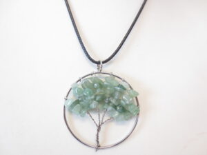 Tree of Life ketting Aventurijn