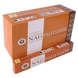 Vijayshree Golden Nag - Palo Santo - Wierookstokjes