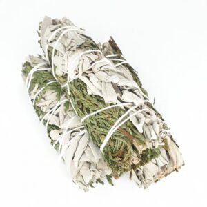 Witte Salie & Cedar - Smudge Stick Bundle - 12 cm