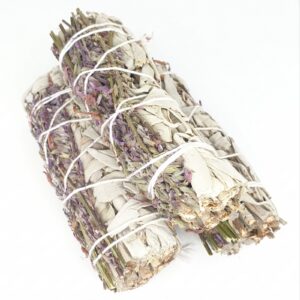 Witte Salie & Lavendel - Smudge Stick Bundle - 12 cm