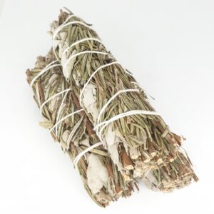 Witte Salie & Rozemarijn - Smudge Stick Bundle - 12 cm