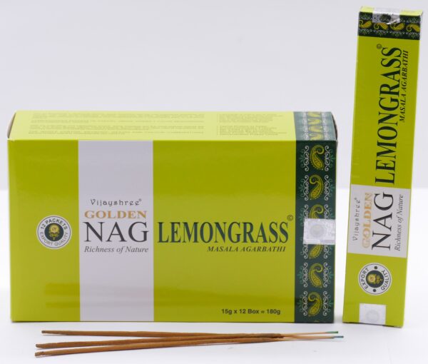 Vijayshree Golden Nag Lemongrass Wierookstokjes